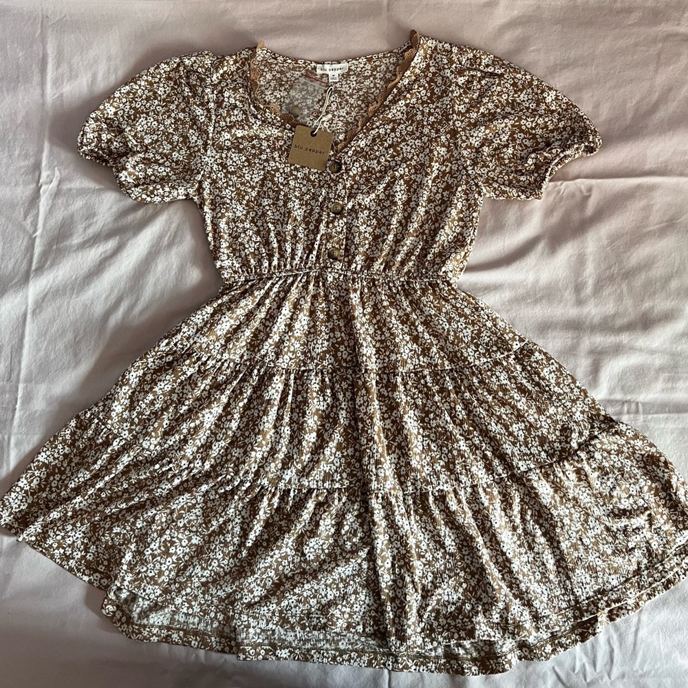Blue Pepper Floral dress